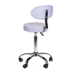 Kosmetická stolička s opěrátkem BD-9934 - levandule
