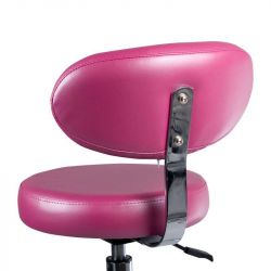 Kosmetická stolička s opěrátkem BD-9934 vřesová