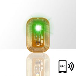 Svítící dioda na nehty NFC
