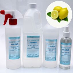 Lavosept® roztok - dezinfekce 500 ml (náhradní náplň) - citronové aroma