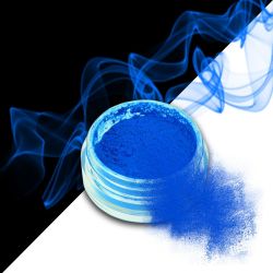 Nehtový pyl SMOKE NAILS - kouřový efekt 12 NEON BLUE