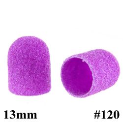 Brusné kloboučky 13 mm/120 - fialové