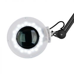 LED LAMPO-LUPA S5 na stativu s kolečky - černá